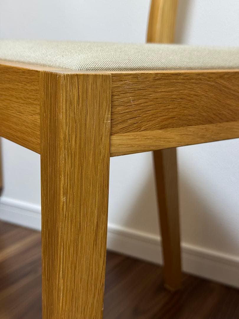 無印良品　ダイニングチェア2脚セット