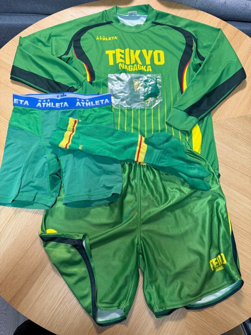 帝京長岡高校サッカー部ユニフォームフルセット