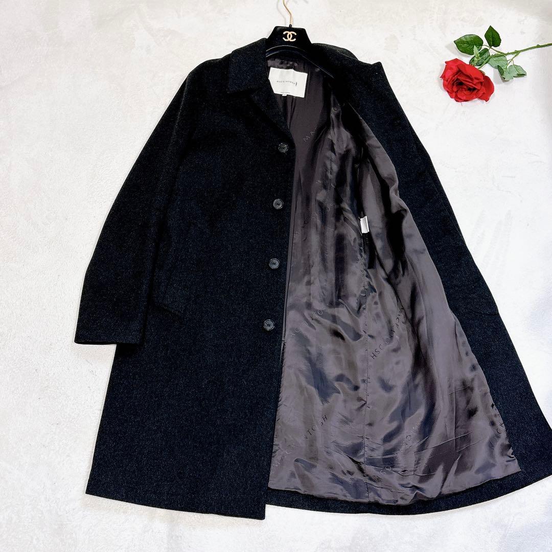 未使用✨　マッキントッシュ　DUNKELD ステンカラーコート　ウール　42