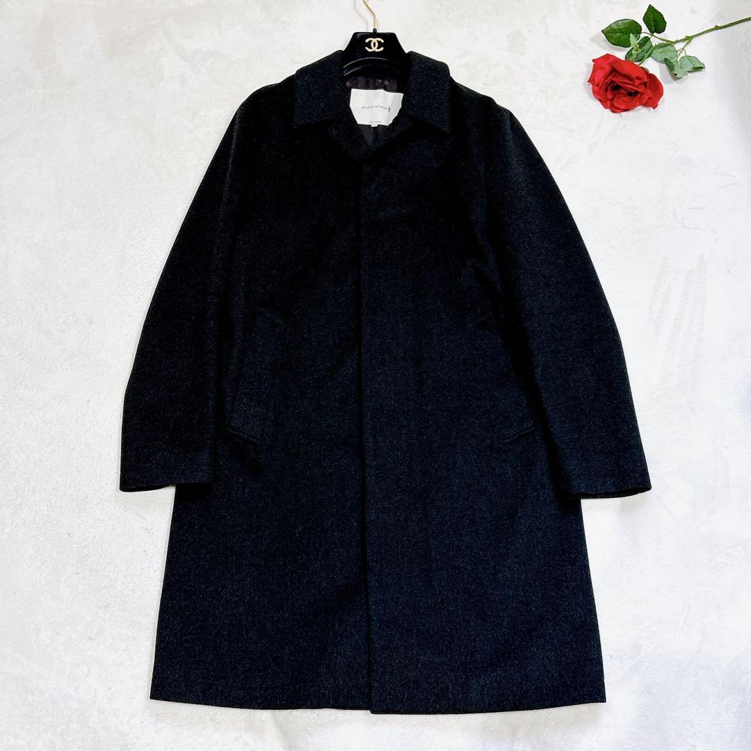 未使用✨　マッキントッシュ　DUNKELD ステンカラーコート　ウール　42