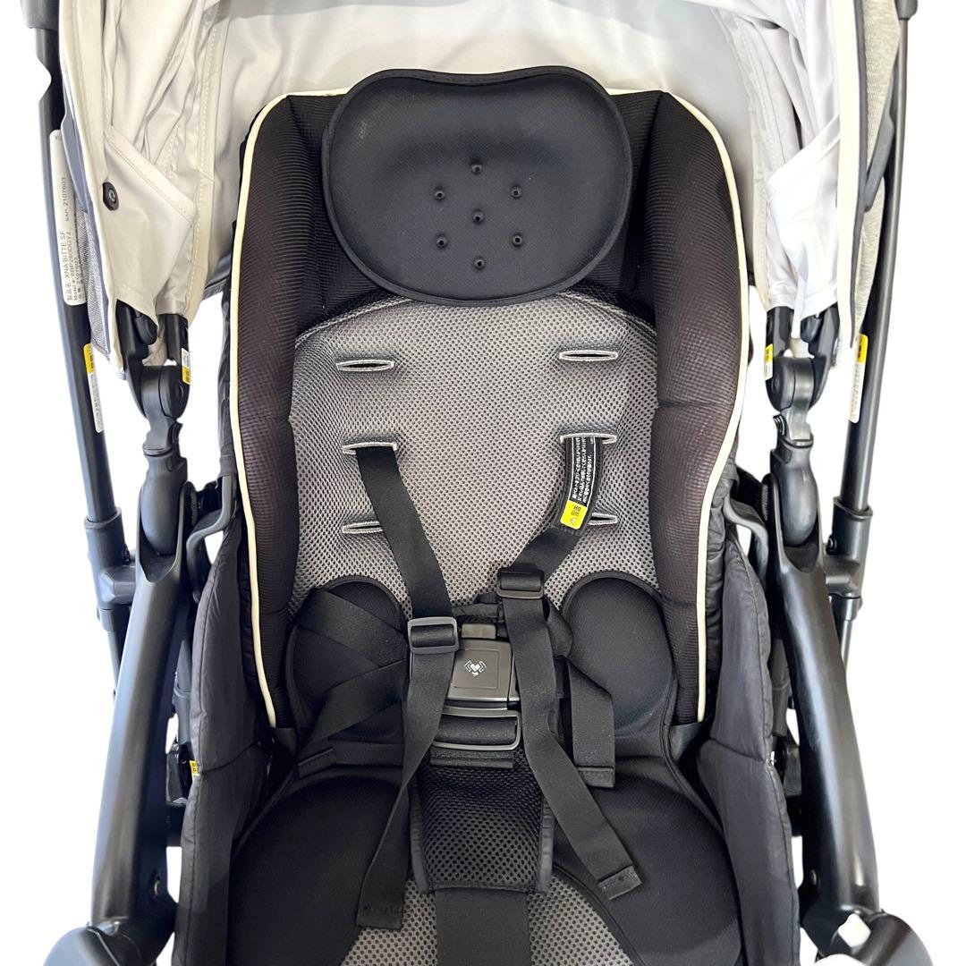 【極美品】Aprica ラクーナビッテクッション レザーハンドル 2107603