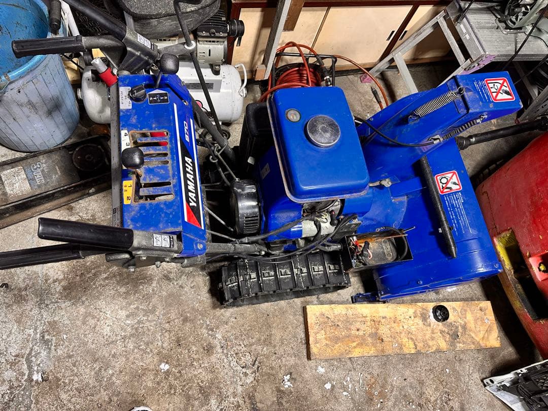 ヤマハ　870 除雪機 秋田県