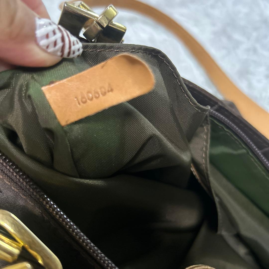 MCM トートバッグ 正規 ブラウンエムシーエム ヴィセトス柄 ブラウン 肩掛け