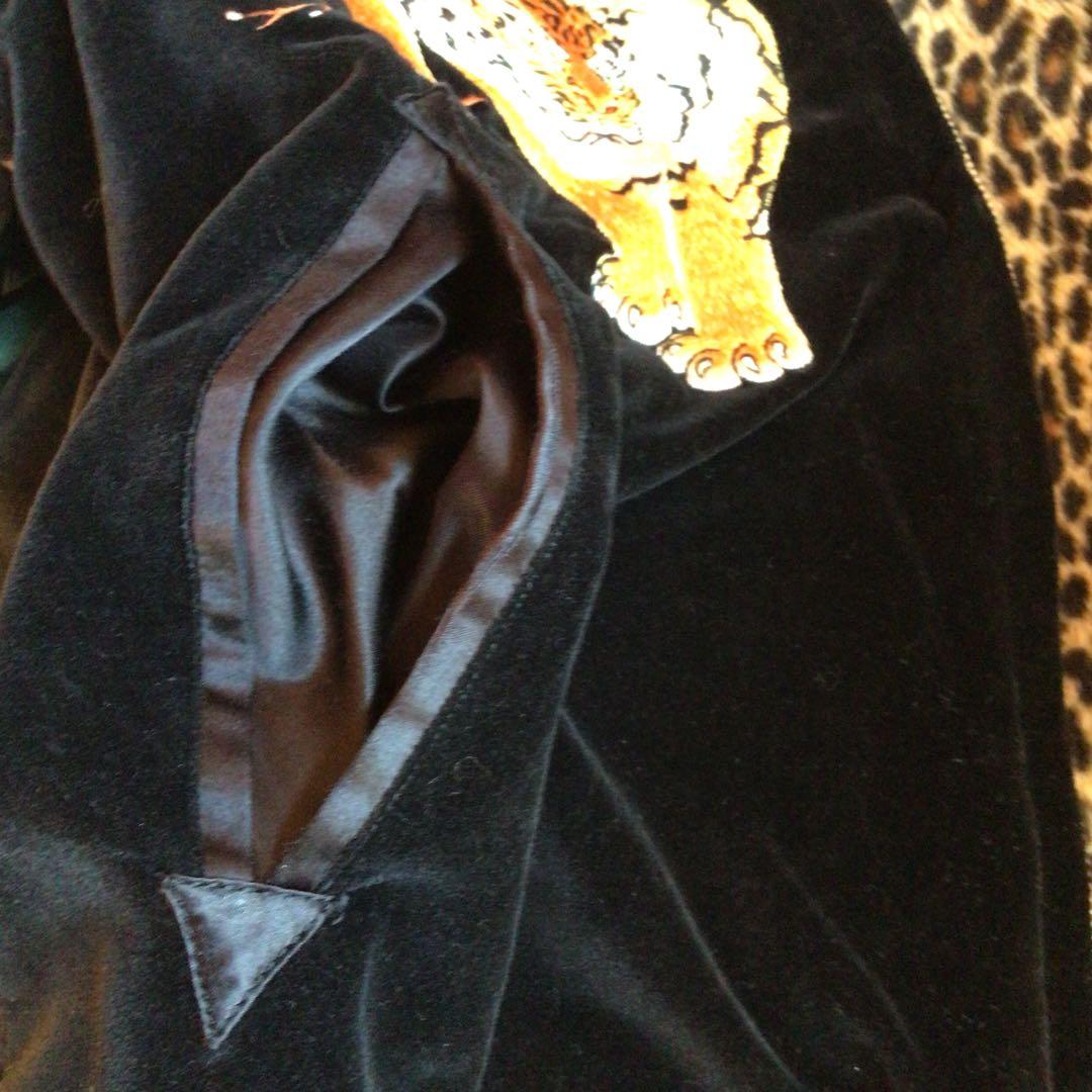 激レアPHERROW'S 匠 最終モデル スカジャン 黒ヒョウ柄 リバーシブル