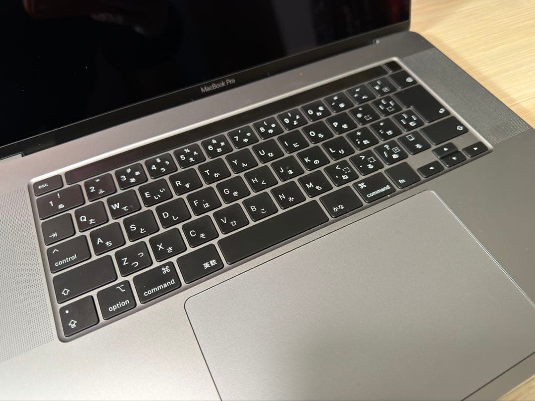 MacBook Pro 2019 16インチ メモリ16GB SSD512GB