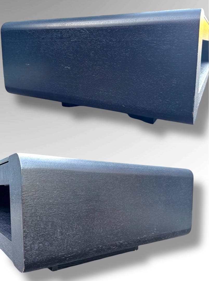 ニトリ ベルネ センターテーブル ブラックガラス モダン