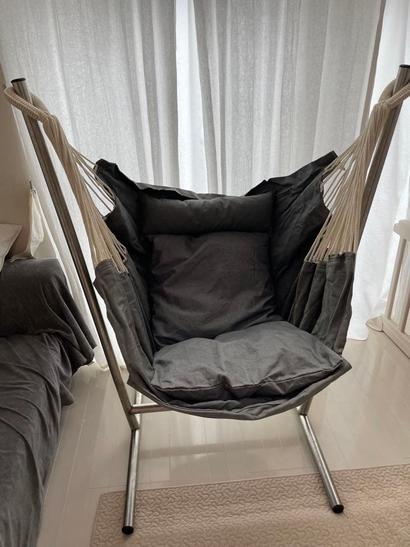 KOMFORTA コンフォルタ　自立式ハンモック　グレー