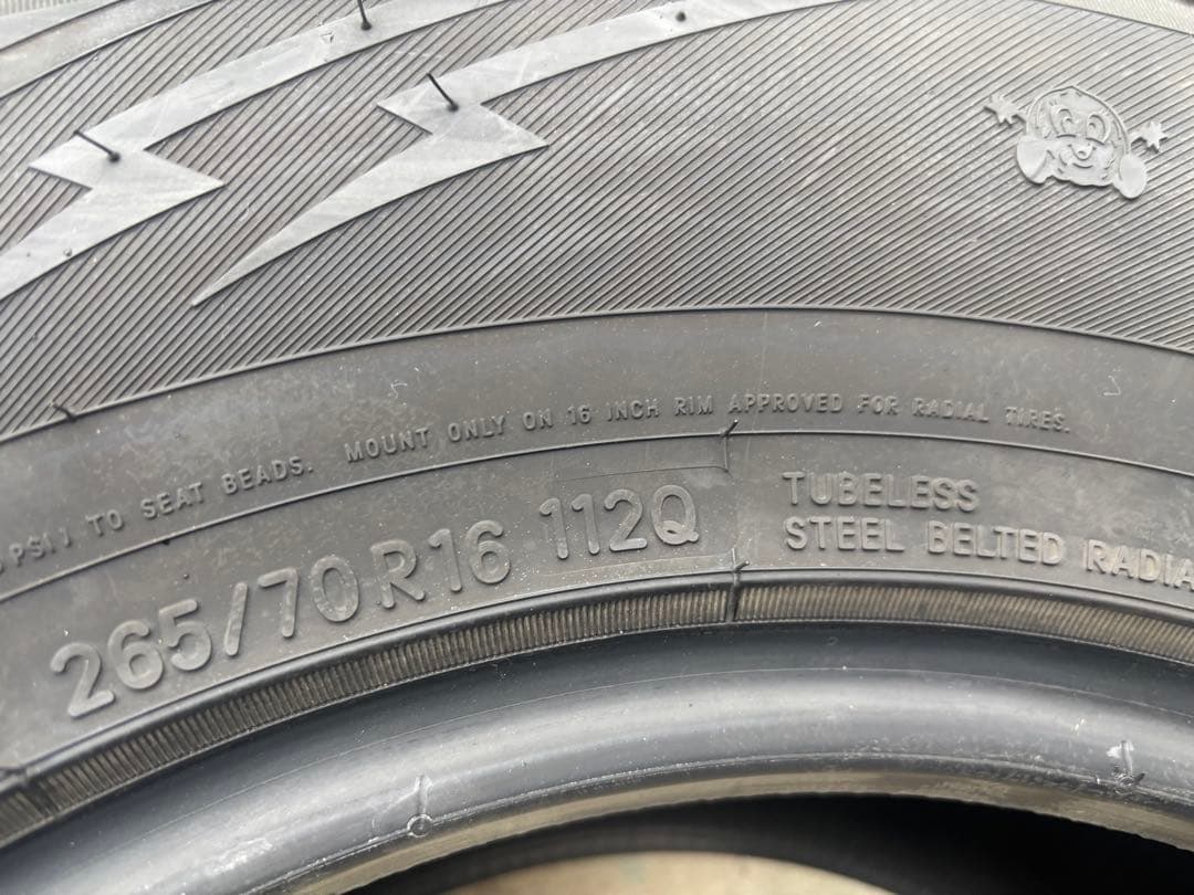 265/70R16 トーヨー　GSI-6 LS 2021年　スタッドレス　M+S