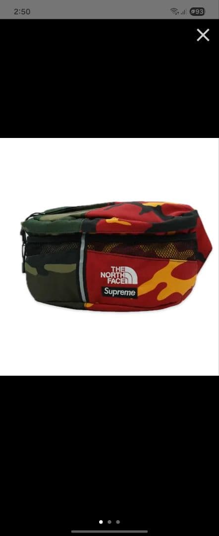 バッグ Supreme x The North Face Split Waist Bag