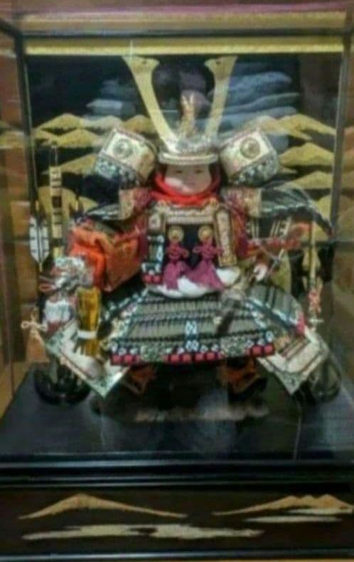 五月人形 大将逸品11号 端午の節句 子どもの日 ガラスケース入り