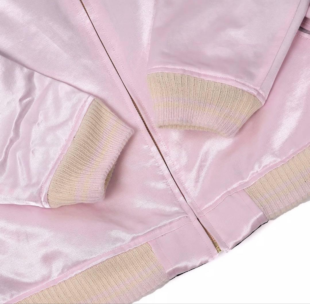 【新品未使用】TSY ORIGINAL スカジャン BLACK×PINK