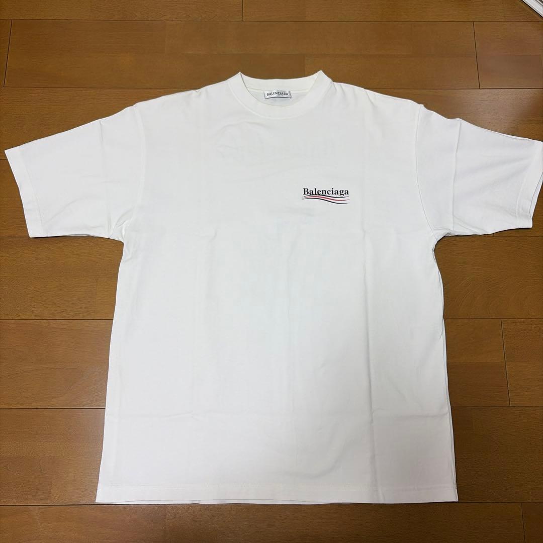 20SS バレンシアガ BALENCIAGA 定番ロゴTシャツ 白 Sサイズ