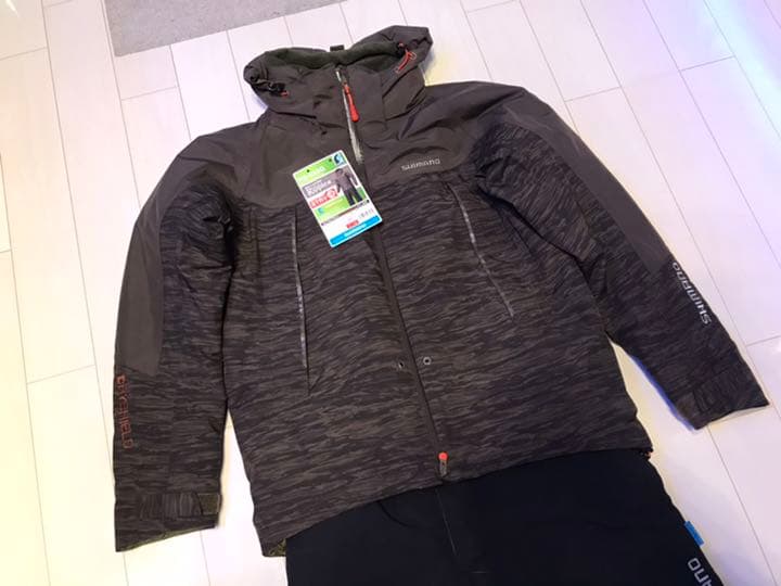 SHIMANO DSアドバンスウォームスーツ上下セットMサイズ