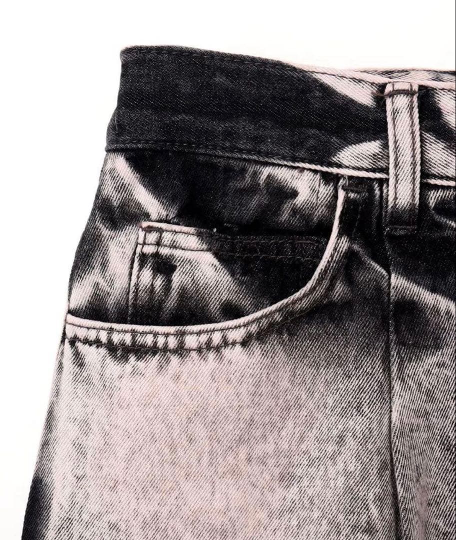 本日限定価格　グレースコンチネンタル　タイダイ　コクーン　デニム　ジーンズ