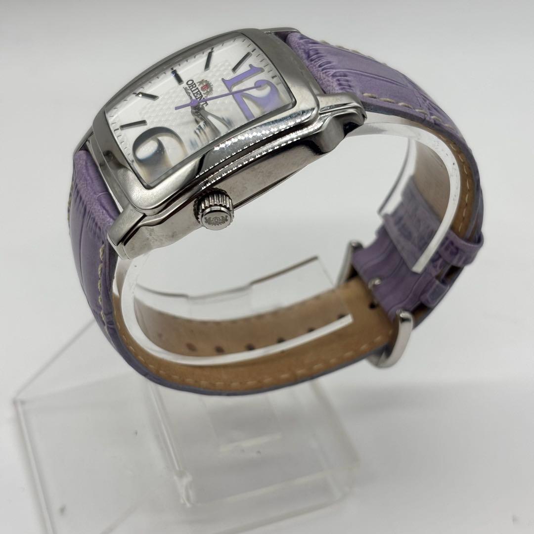 激レア超美品オリエントESAA-C0デッドストック自動巻きデイデイトパープル