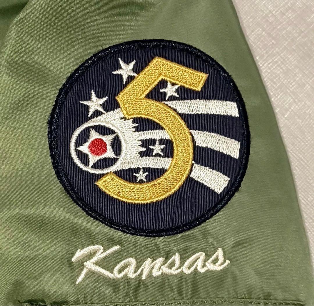 【Mサイズ日本Lサイズぐらい】Schott　NYC　MA-1　APACHE