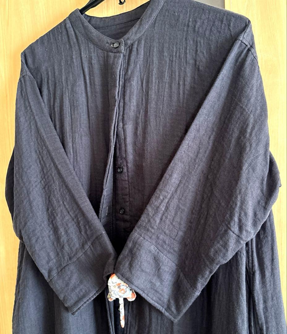 【未使用に近い】UCHINO マシュマロガーゼ シャツワンピ 羽織り 完売品