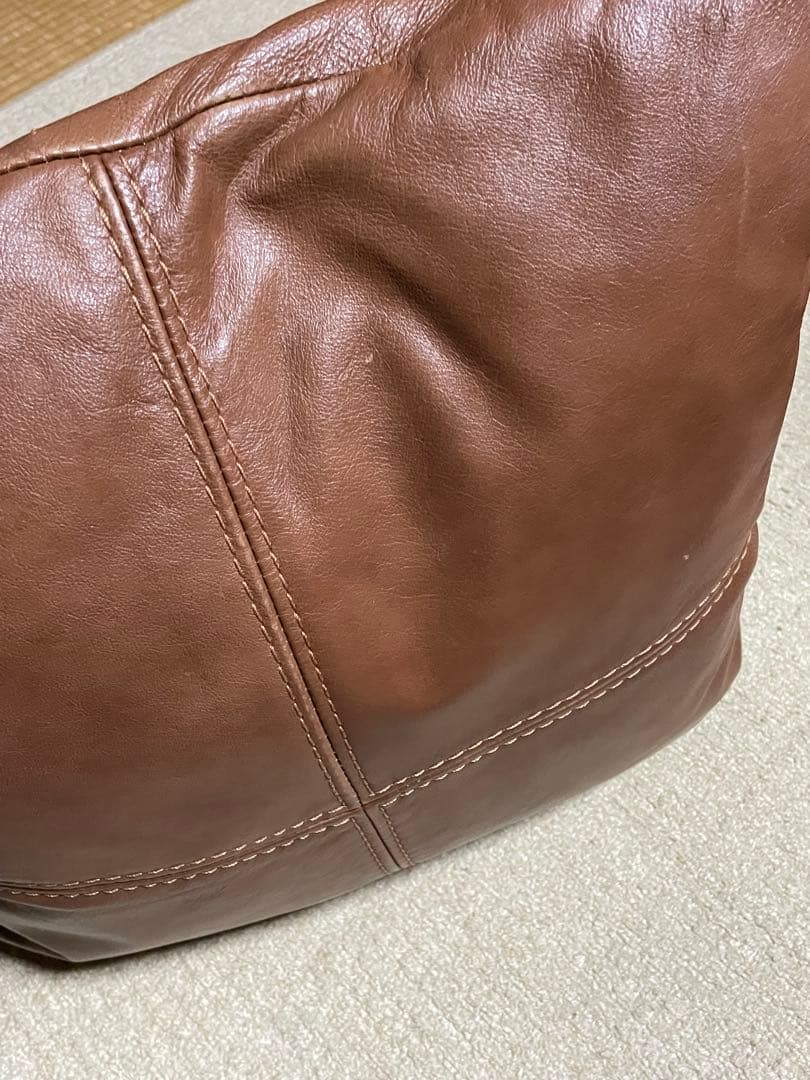 HALO アスプルンド ギルソファー付属　クッション　レザー　ブラウン