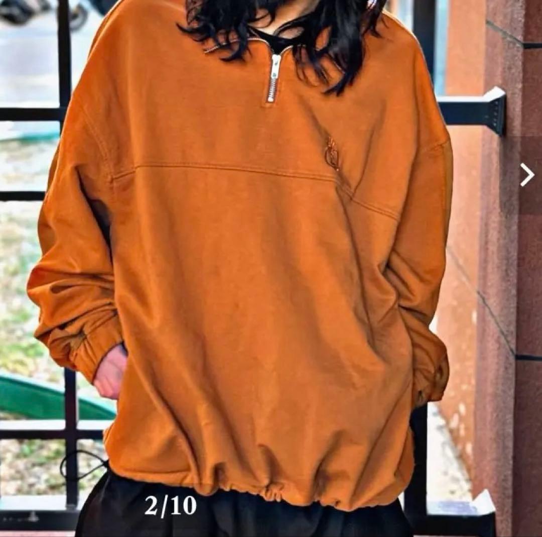 SR Original Half Zip［Mustard］simianring