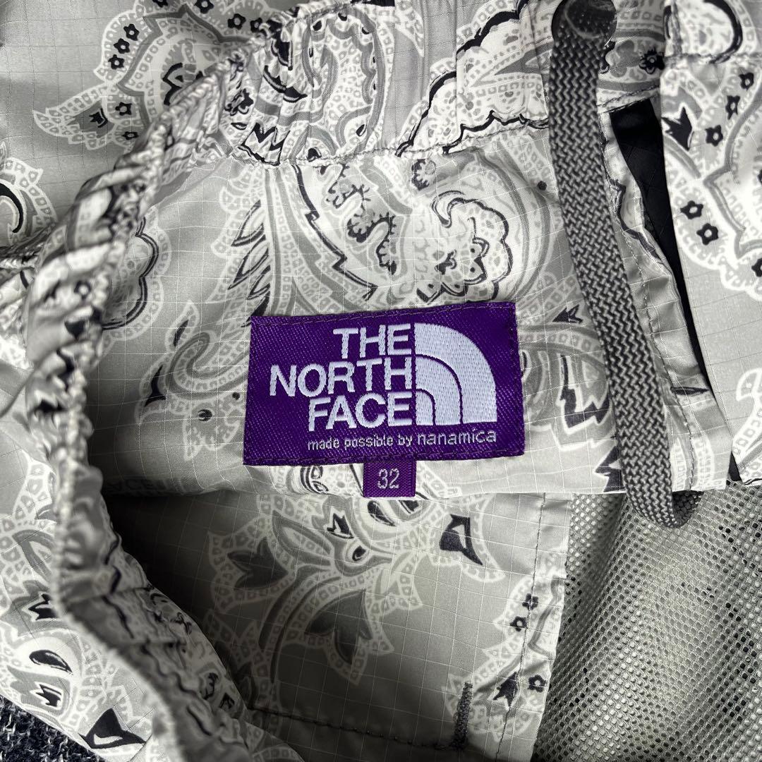 09090199487THENORTHFACEパープルレーベルペイズリー柄