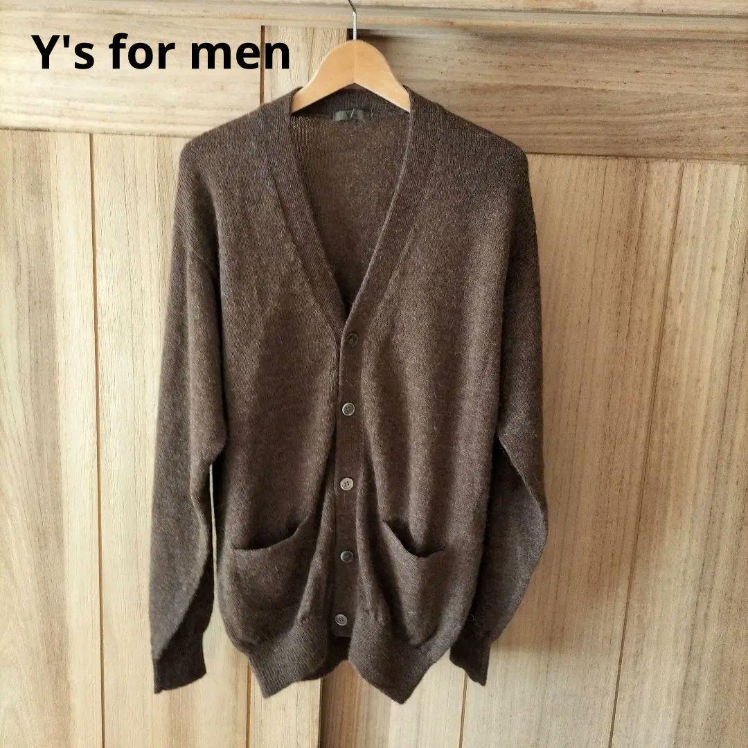 Y's for men　ワイズフォーメン　アルパカカーディガン　ヴィンテージ