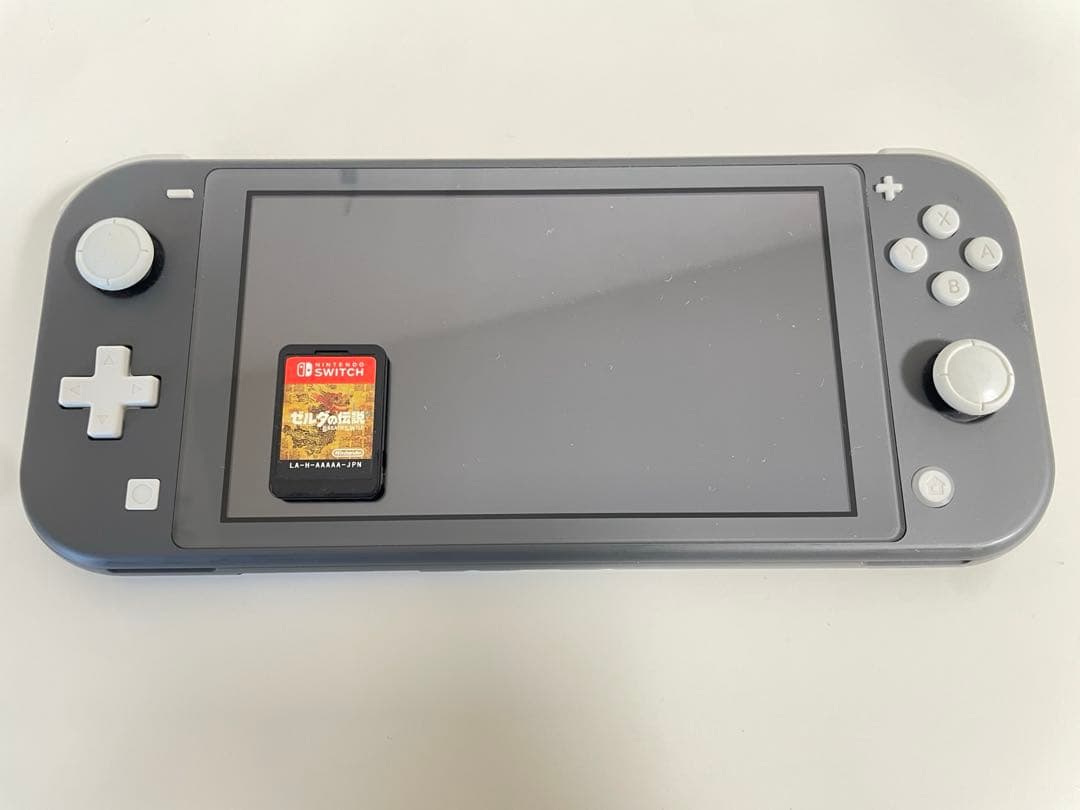 Nintendo Switch Lite グレー 本体 ゼルダの伝説カセット付き