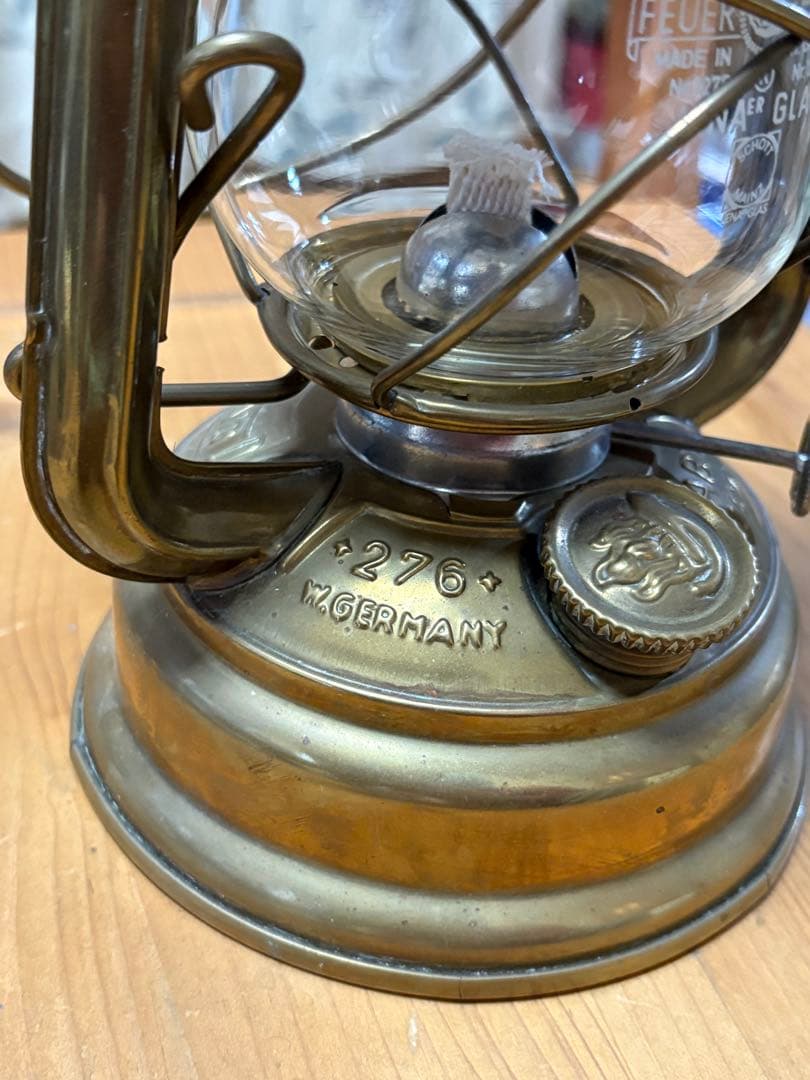 ライト・ランタン FEUERHAND276 STK Brass