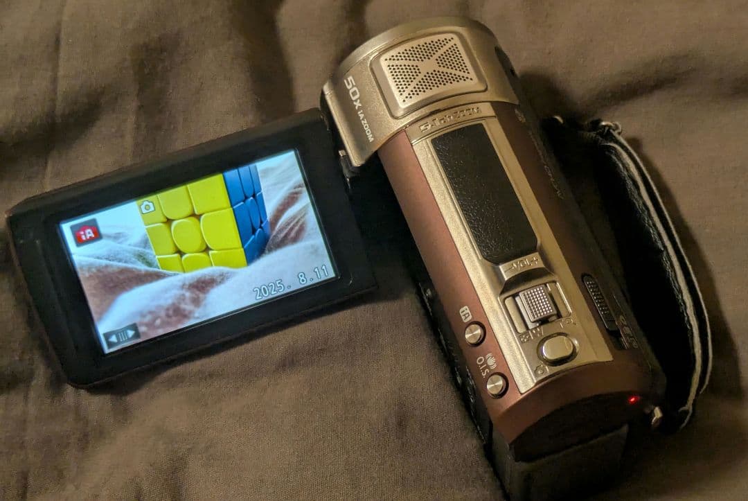 パナソニック デジタルハイビジョンビデオカメラ ブラウン HC-V720M