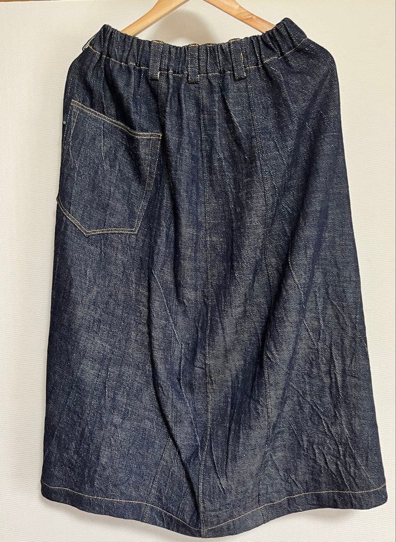 tamaki niime デニム ロングスカート
