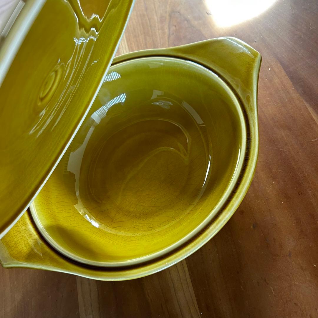 Russel Wright ラッセルライト 蓋付キャセロール　スチューベンヴィル