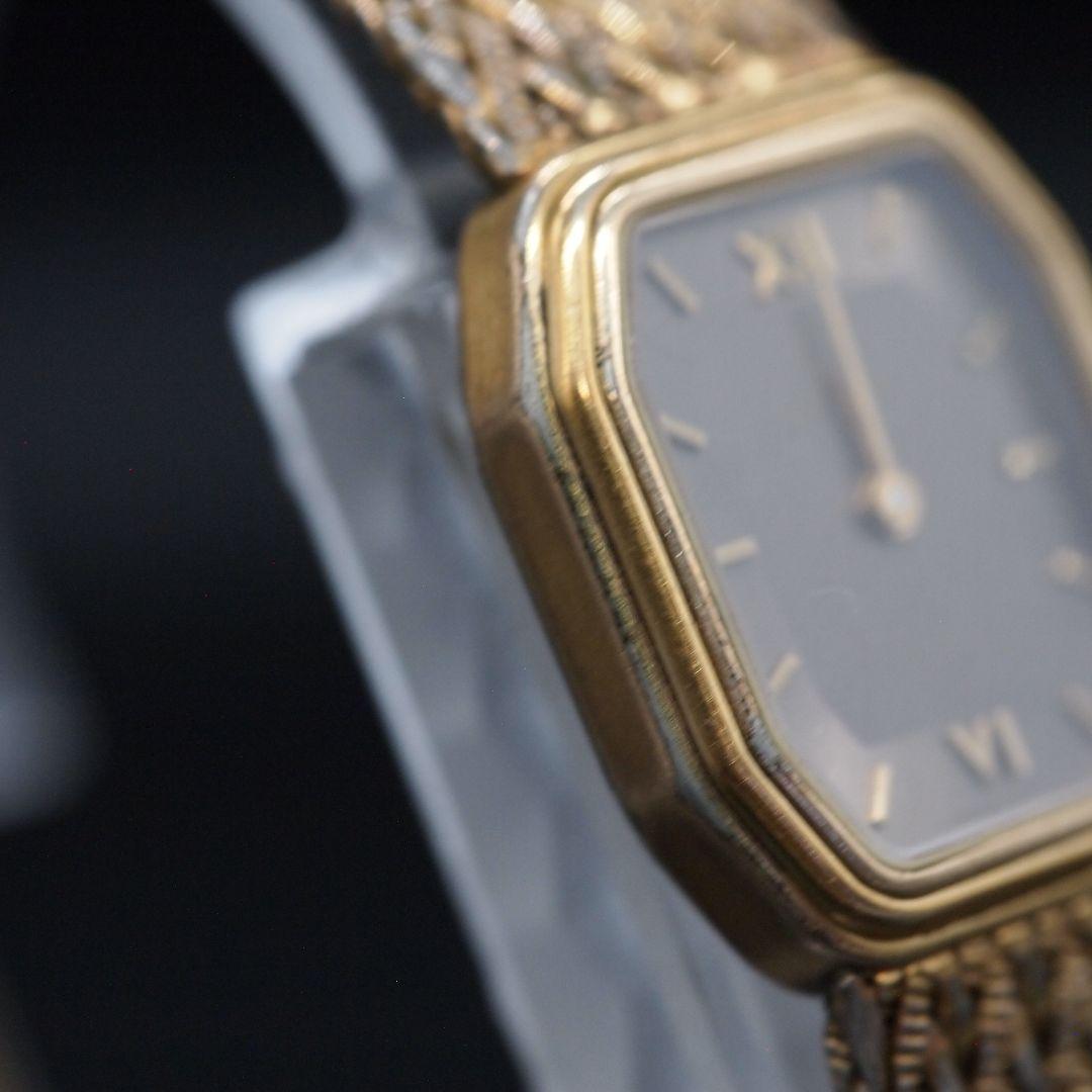 オメガ デヴィル 10K RGP ゴールド文字盤 レディース 手巻き 不動