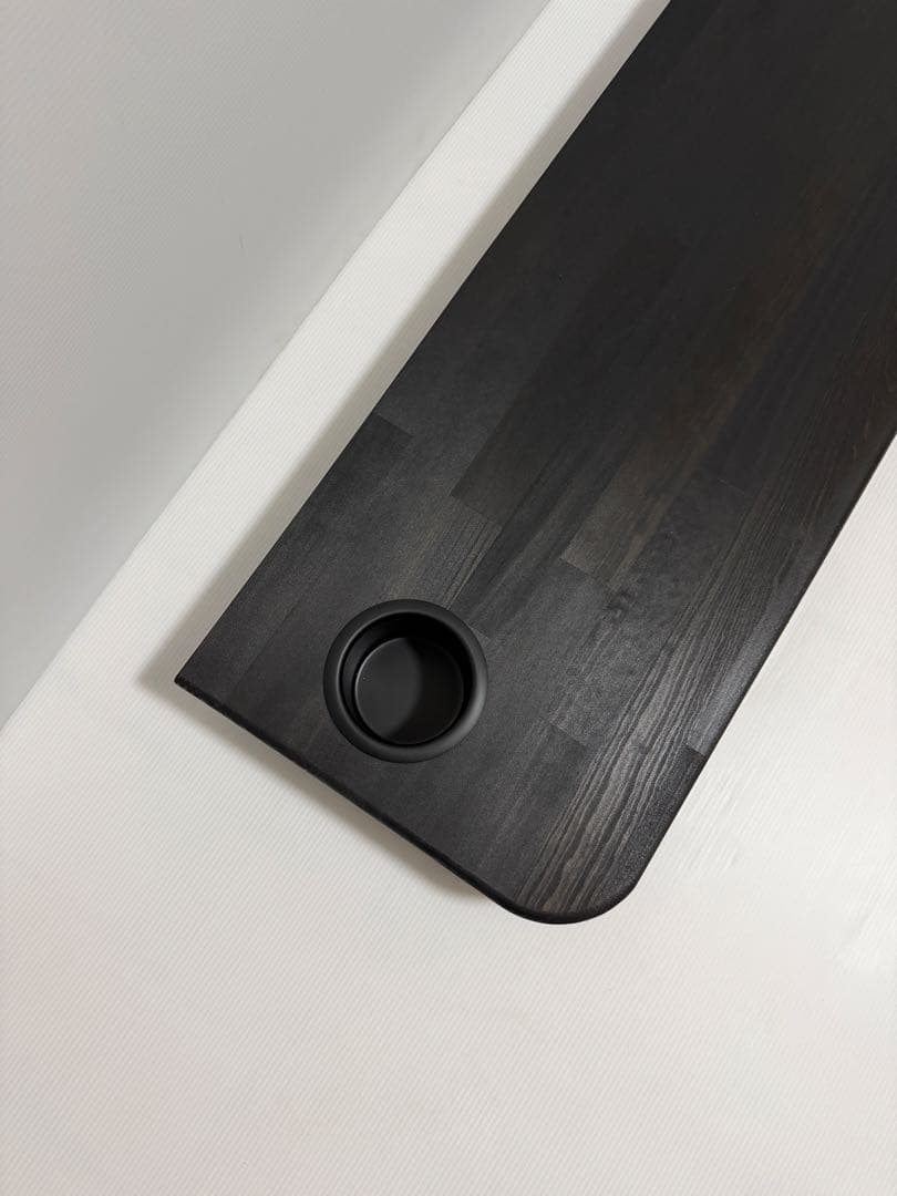 ハイエース◆セカンドテーブル◆ブラック◆1050㎜◆カップホルダー付き