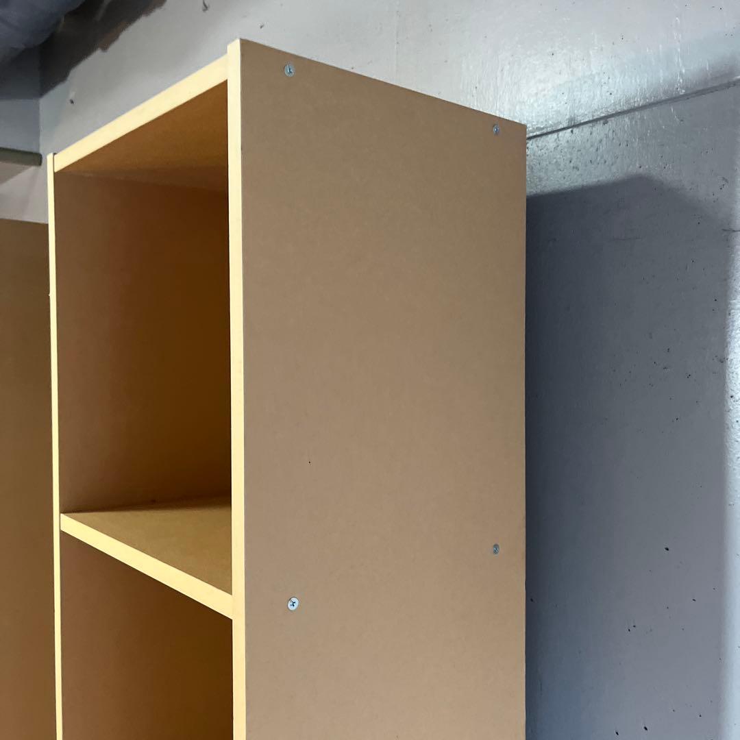 美品・廃盤希少★無印 パルプボードボックス・タテヨコA４サイズ・５段 ２個セット