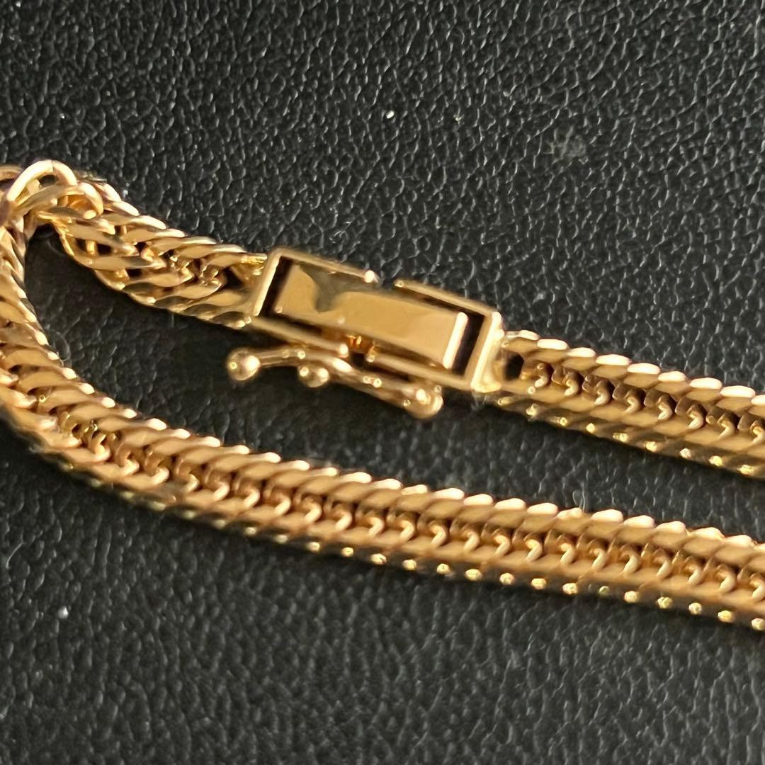 喜平ネックレス 12面トリプル 50cm 20.96g K18YG 造幣局刻印