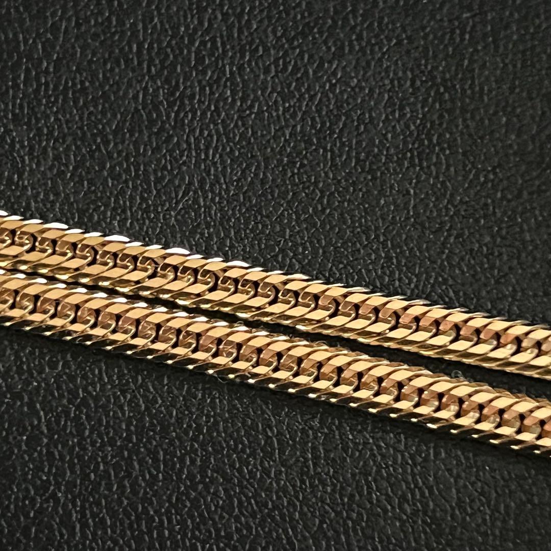 喜平ネックレス 12面トリプル 50cm 20.96g K18YG 造幣局刻印