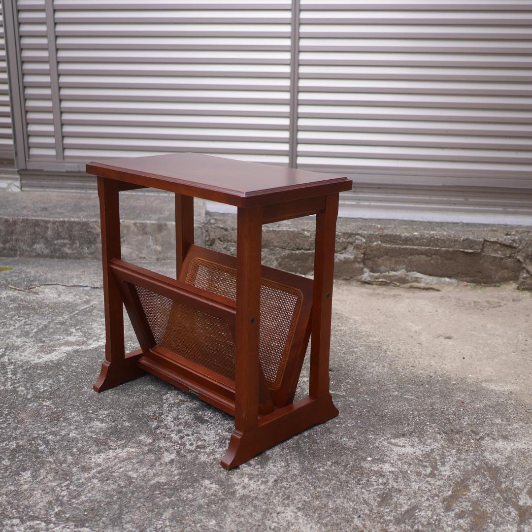 マルニ木工 maruni 地中海シリーズ マガジンラック サイドテーブル 机