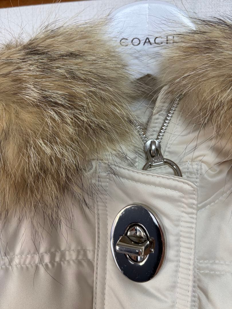 COACH コーチ ダウンジャケット ダウンコート XS 専用ハンガー&カバー付
