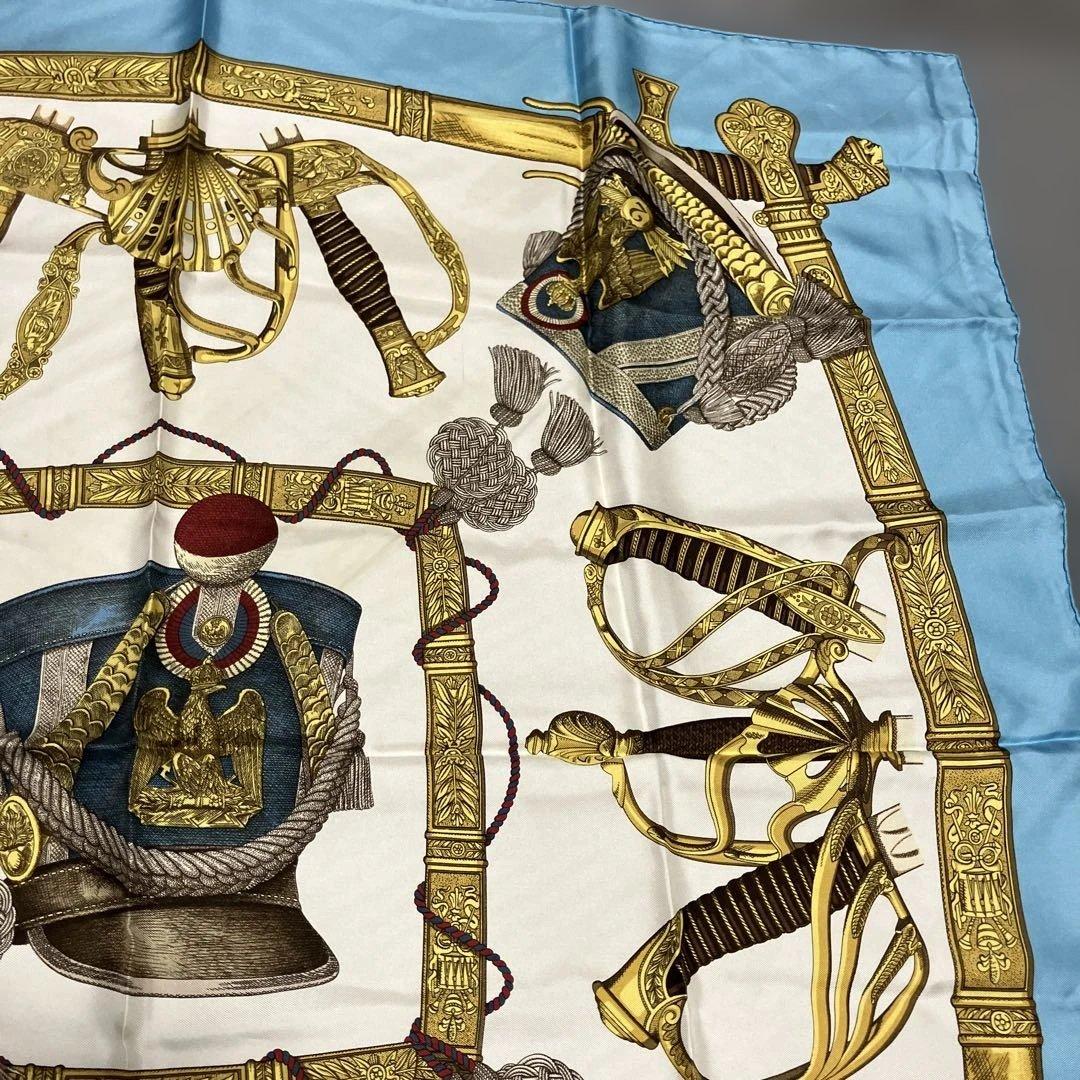 HERMES エルメス スカーフ カレ90 グランユニフォーム