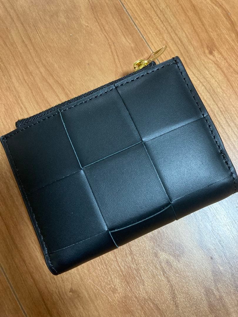 Bottega Veneta ブラック 二つ折り財布