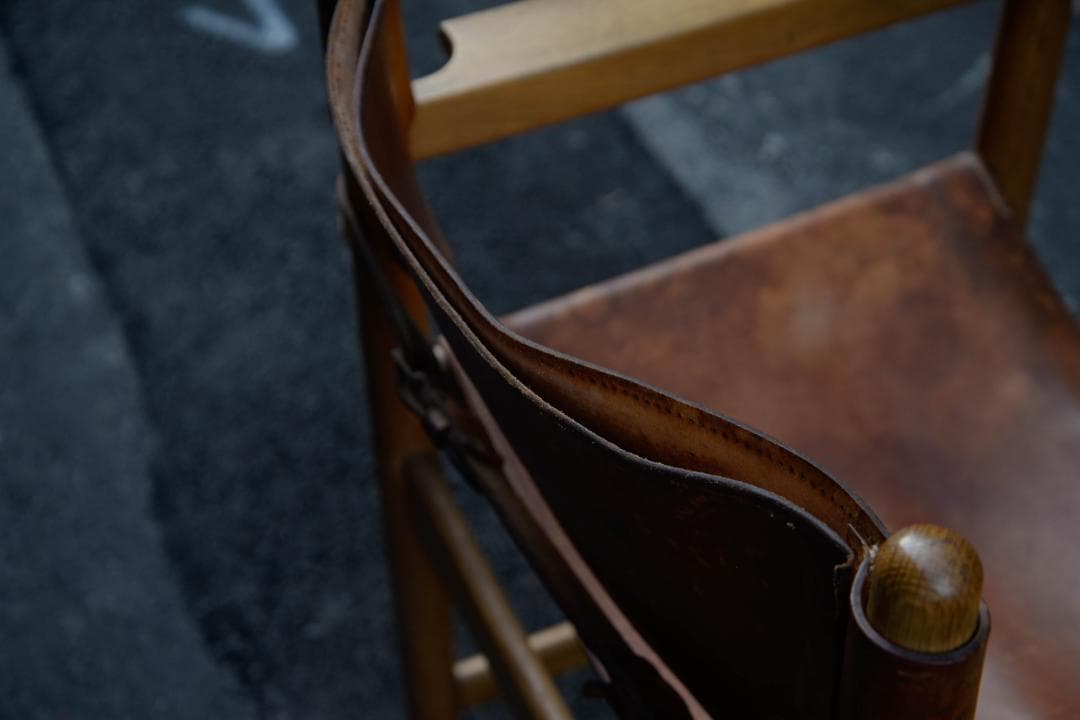 Borge Mogensen　スパニッシュチェア（ロゴ有り）