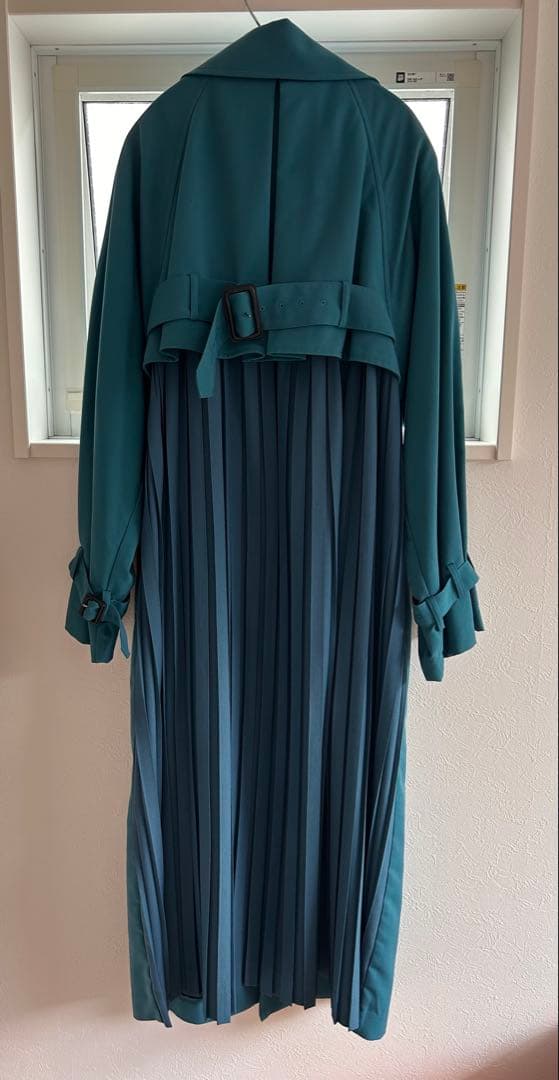 みかん♡AMERI ターコイズ トレンチコート