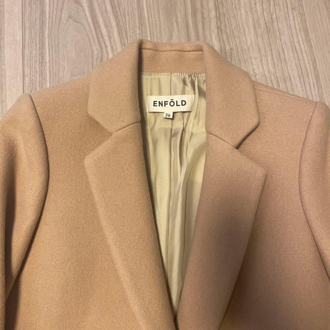 ENFOLD チェスターコクーンコート
