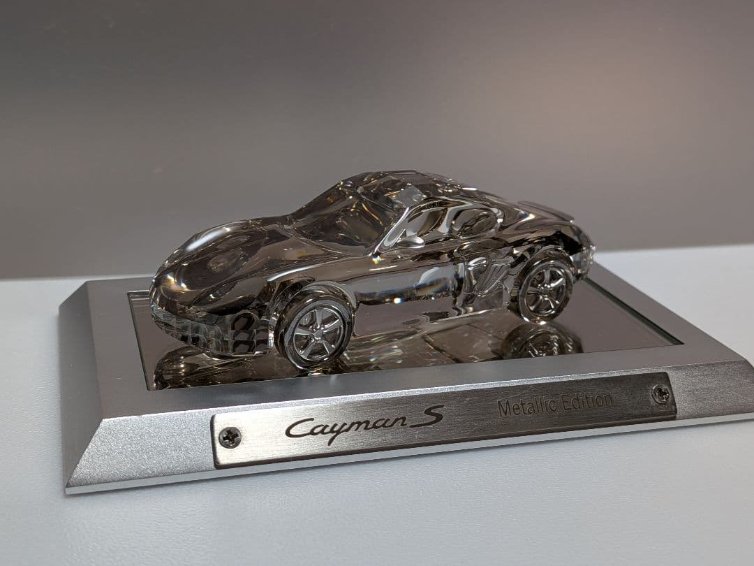 置物 Swarovski / Crystal Porsche Cayman S