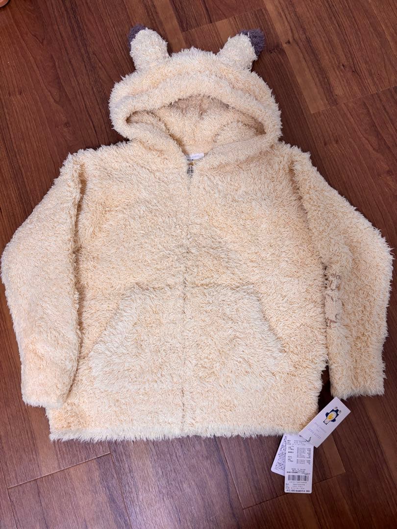 gelato pique 【キッズ】ピカチュウパーカ&ショートパンツセット