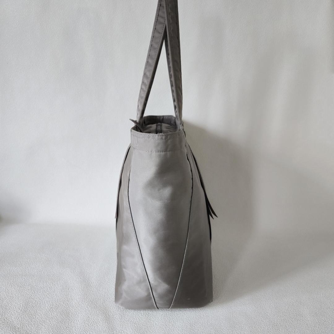 PORTER＿ SHELL TOTE(L)＿ポーターシェルトートカーキグレー