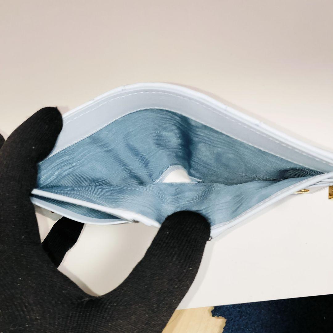 【未使用品級】日本限定色 DIor Caro Dahlia クリスタルウォレット