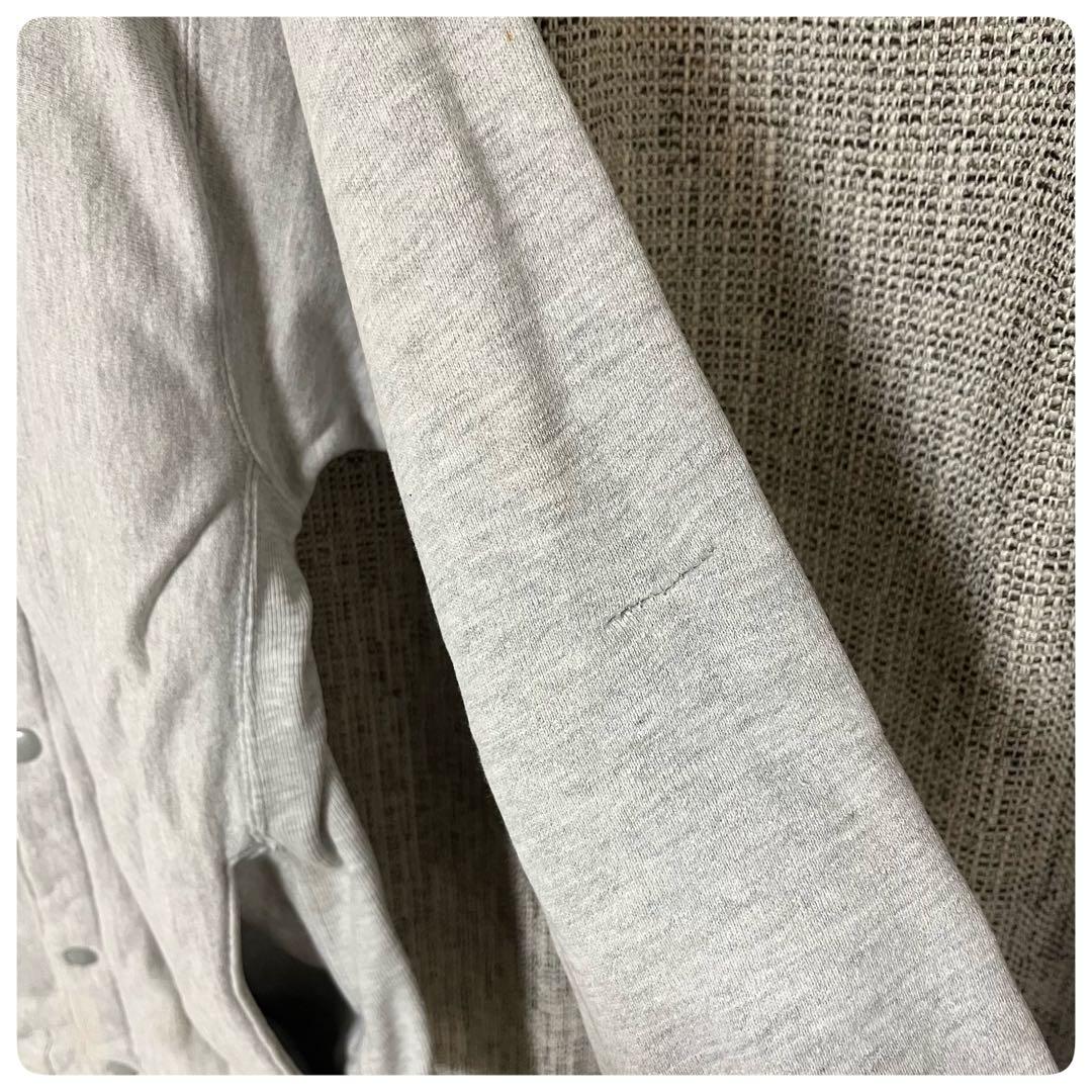 90s USA製 Champion リバースウィーブ スナップカーディガン L