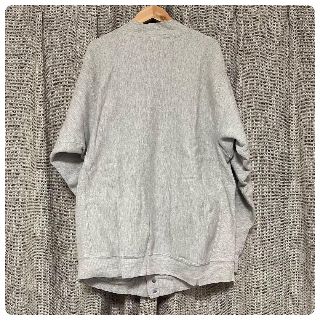 90s USA製 Champion リバースウィーブ スナップカーディガン L