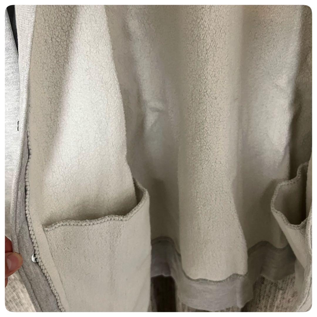 90s USA製 Champion リバースウィーブ スナップカーディガン L