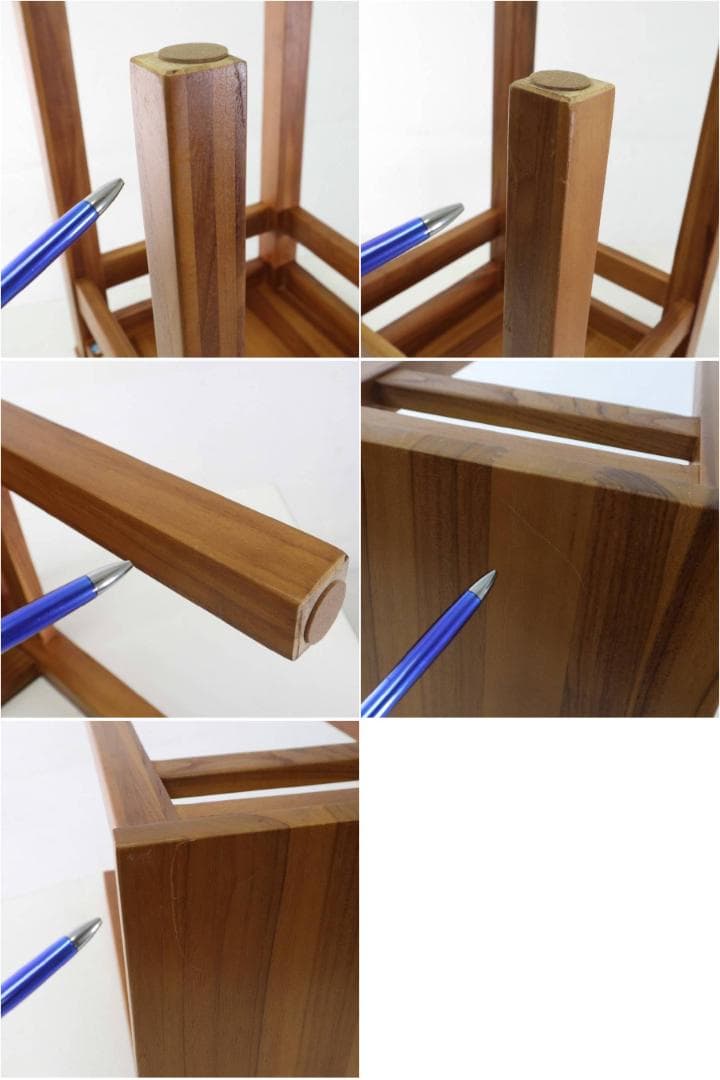 SCANTEAK スキャンティーク サイドテーブル スツール チーク H45cm